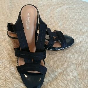 Navy Sandals